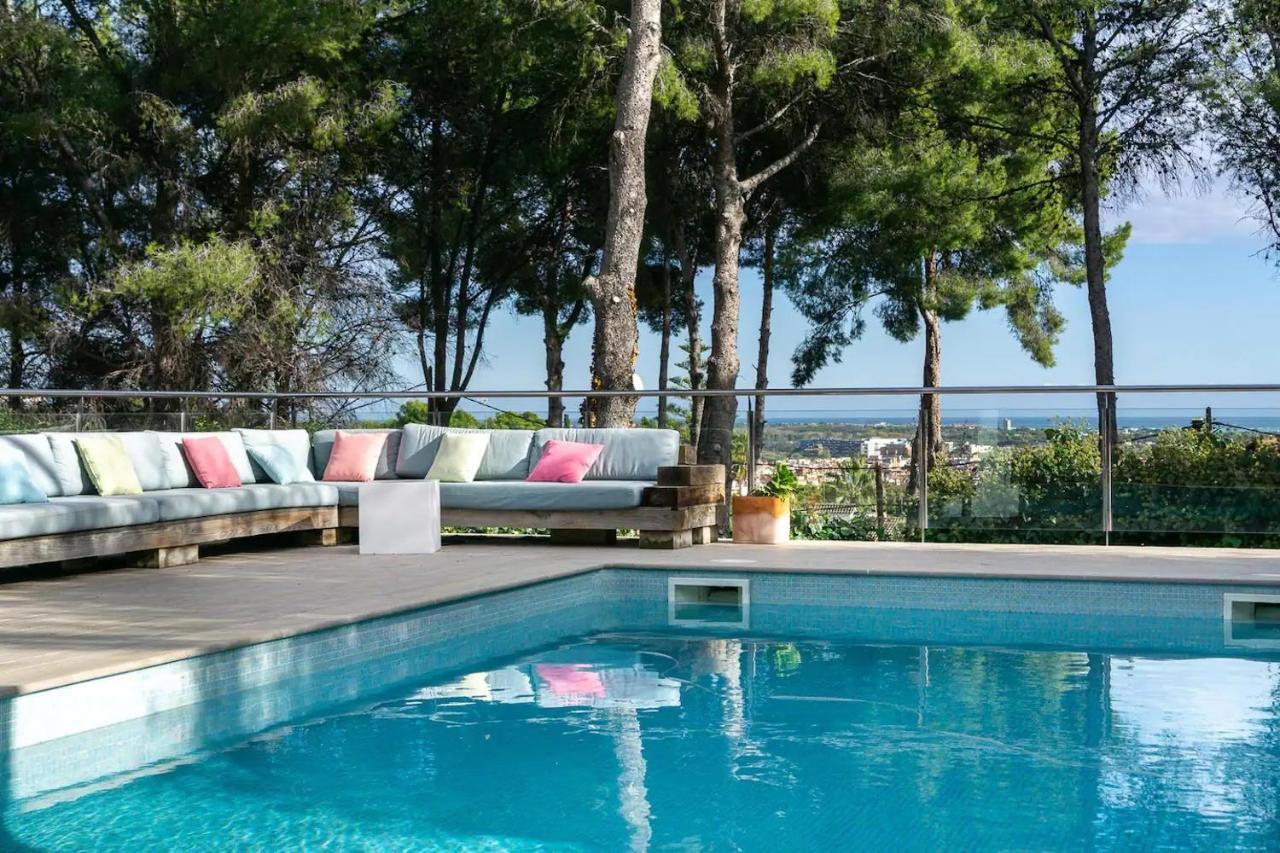 Villa Bella Vista Castelldefels Kültér fotó